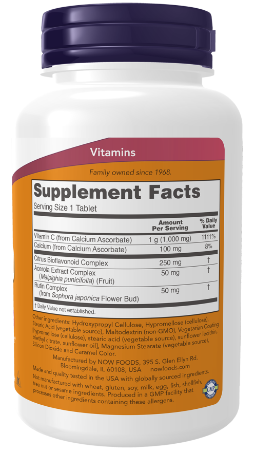 Now Foods Vitamin C-1000 Complex, Buffered (90 Tablets)