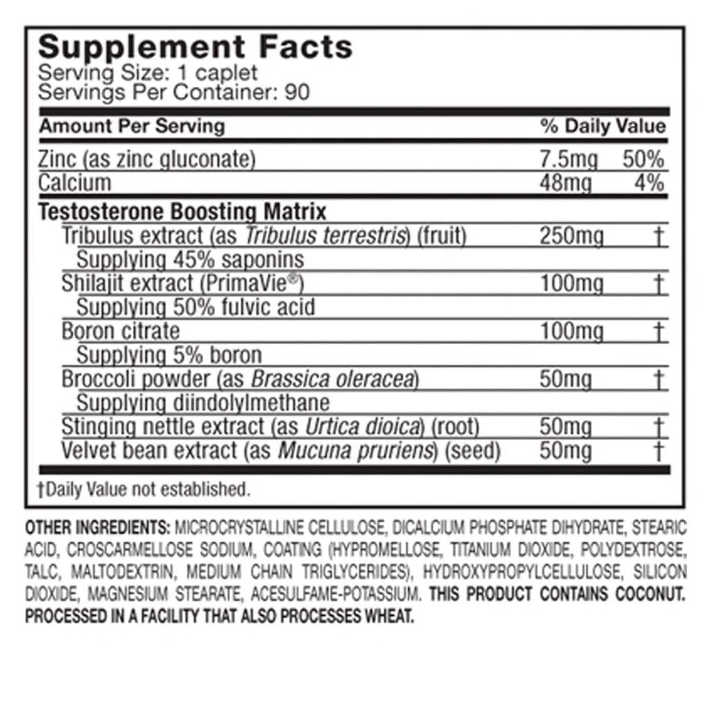 MuscleTech Test HD Powerful Testosterone Amplifier 90 Caplets