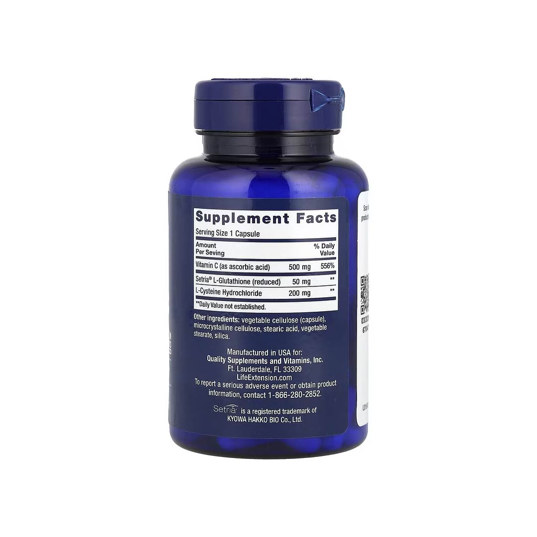 Life Extension Glutathione Cysteine & C