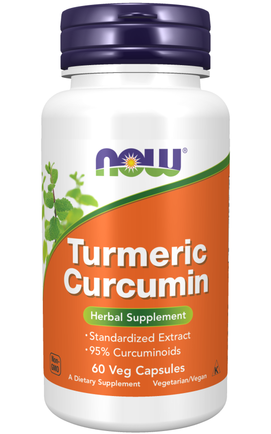 Now Food Turmeric Curcumin Veg Capsules