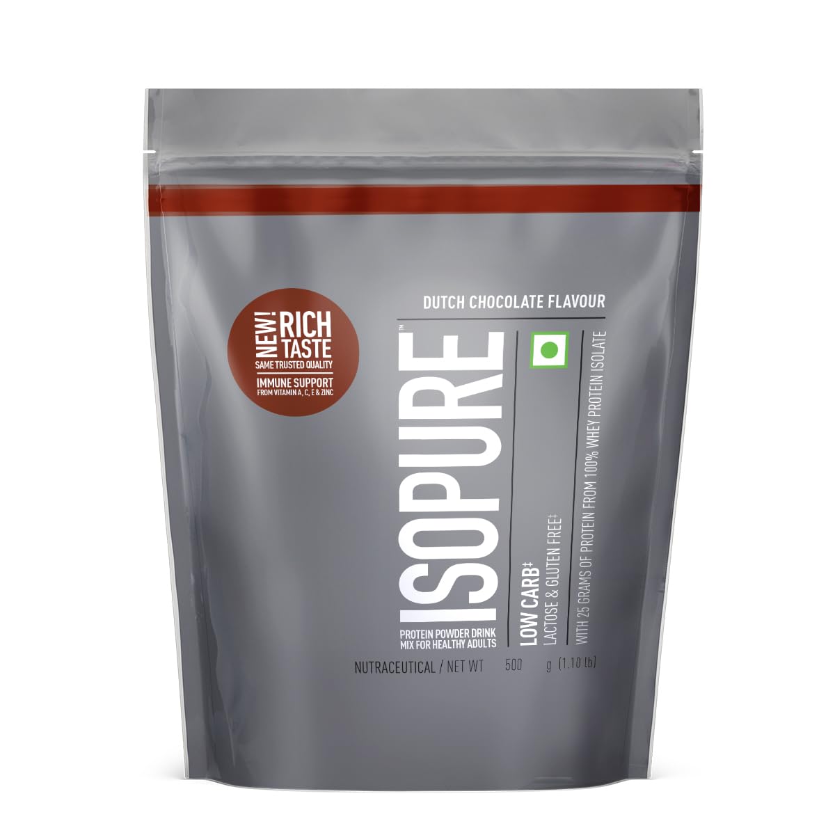 Isopure Low Carb Whey Protein Isolate- 500g