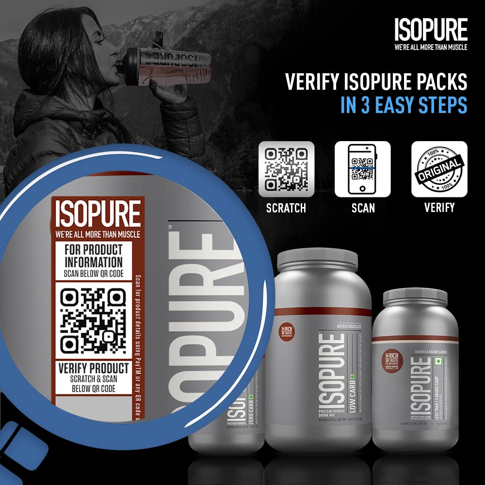 Isopure Low Carb Whey Protein Isolate- 500g