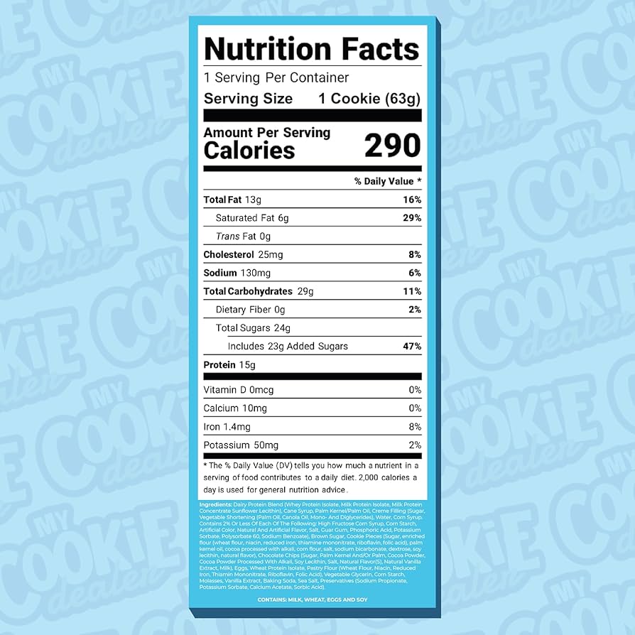 My Cookie Dealer Milk & Cookies Protein Cookie | 63g