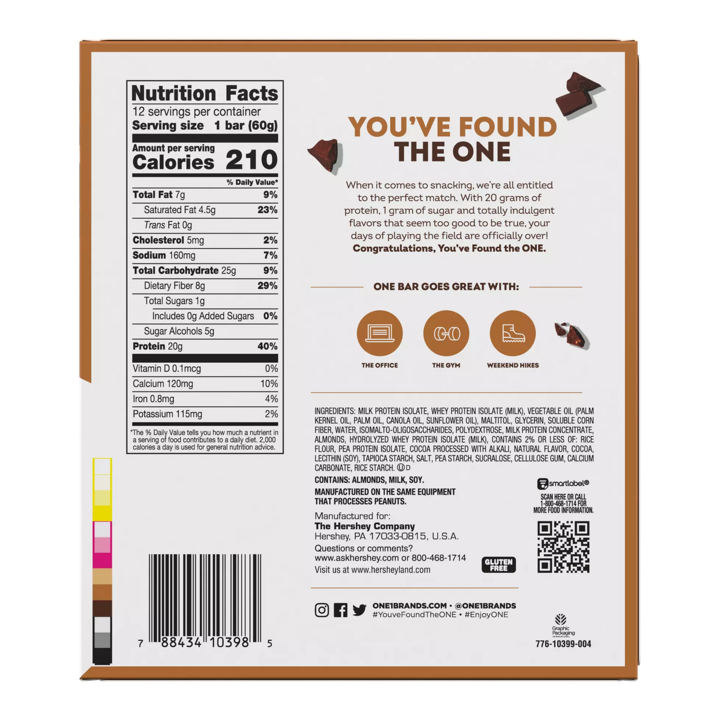 ONE BARS S'MORES Protein Bar | 60g