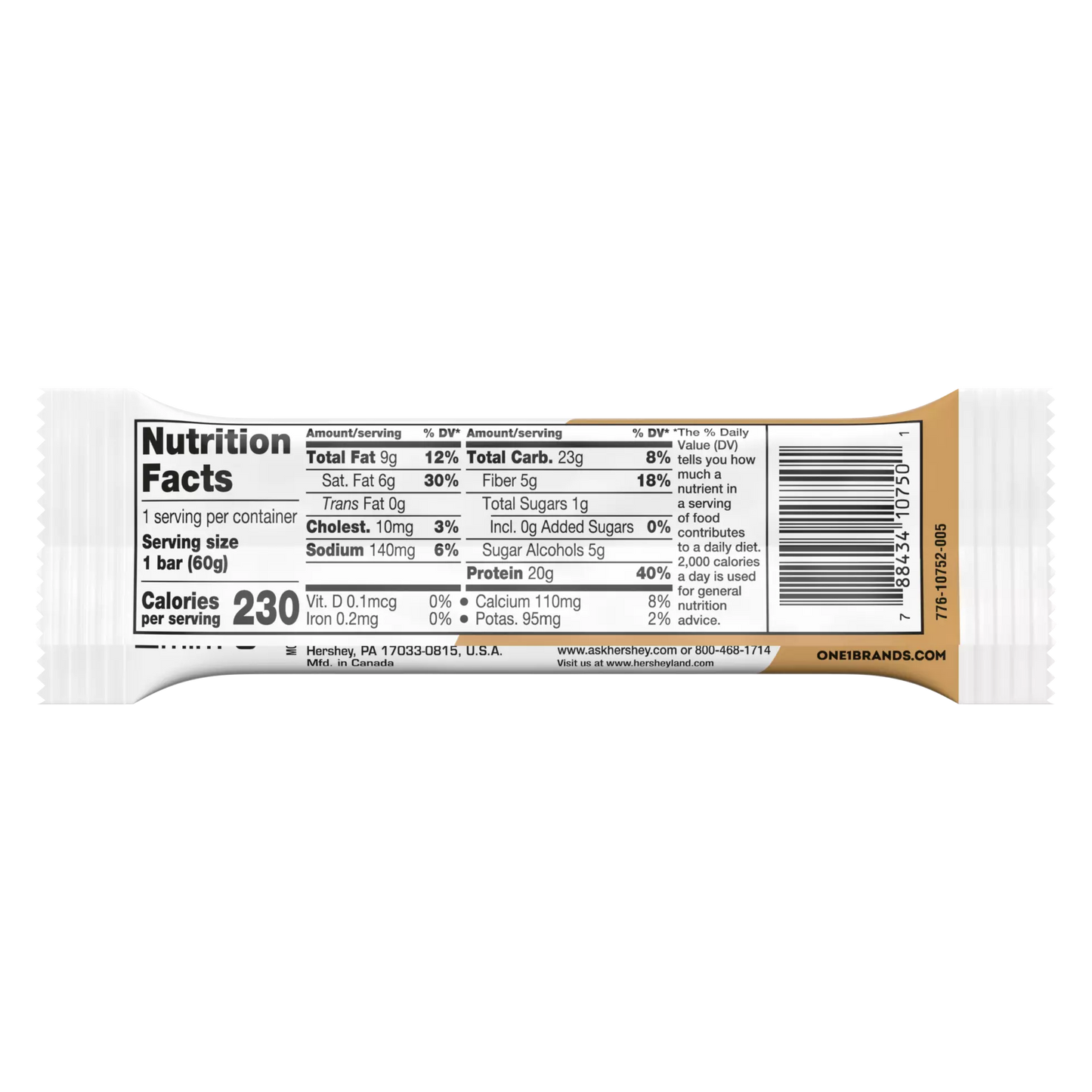 ONE BARS Cinnamon Roll Protein Bar |60g