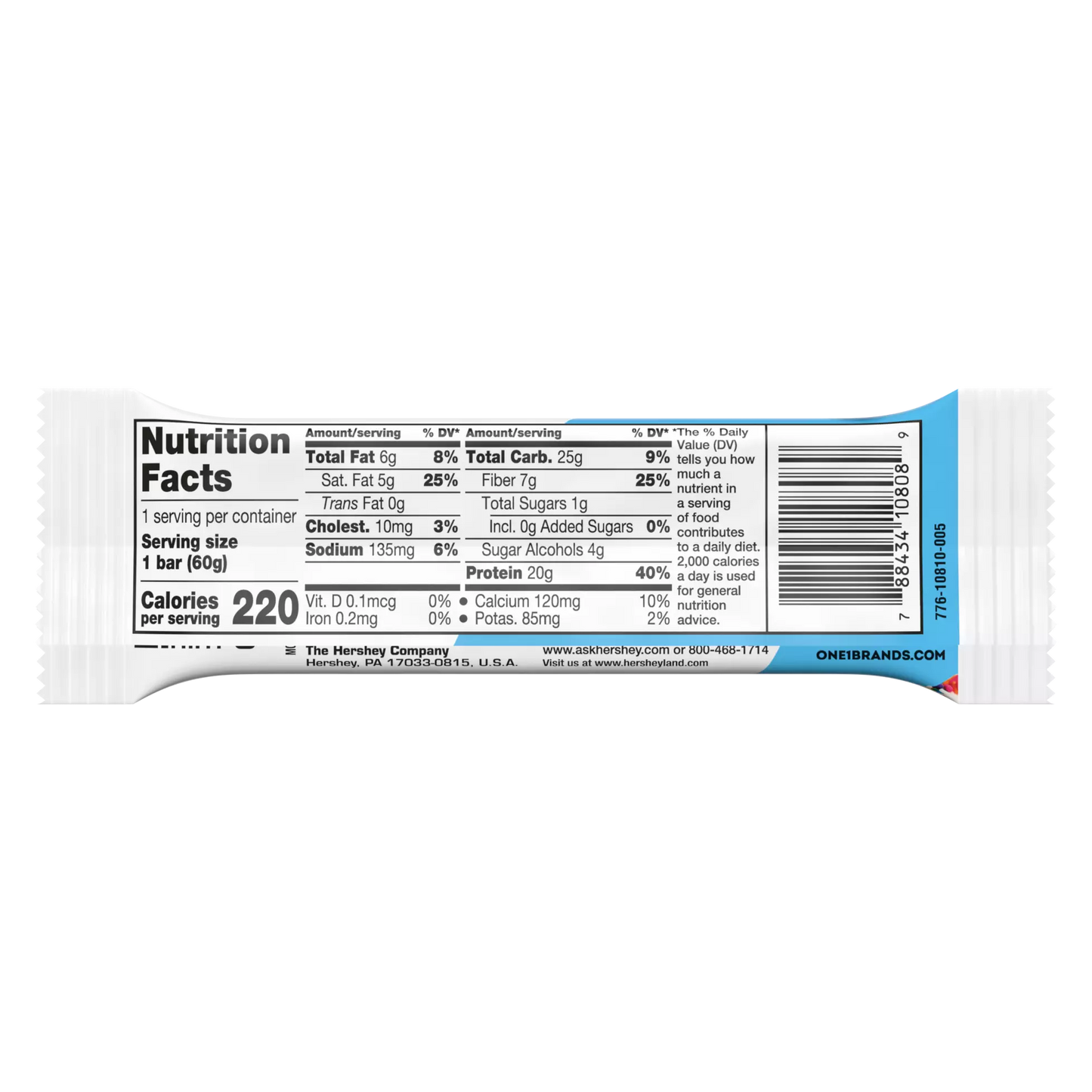ONE BARS Birthday Cake Protein Bar |60g