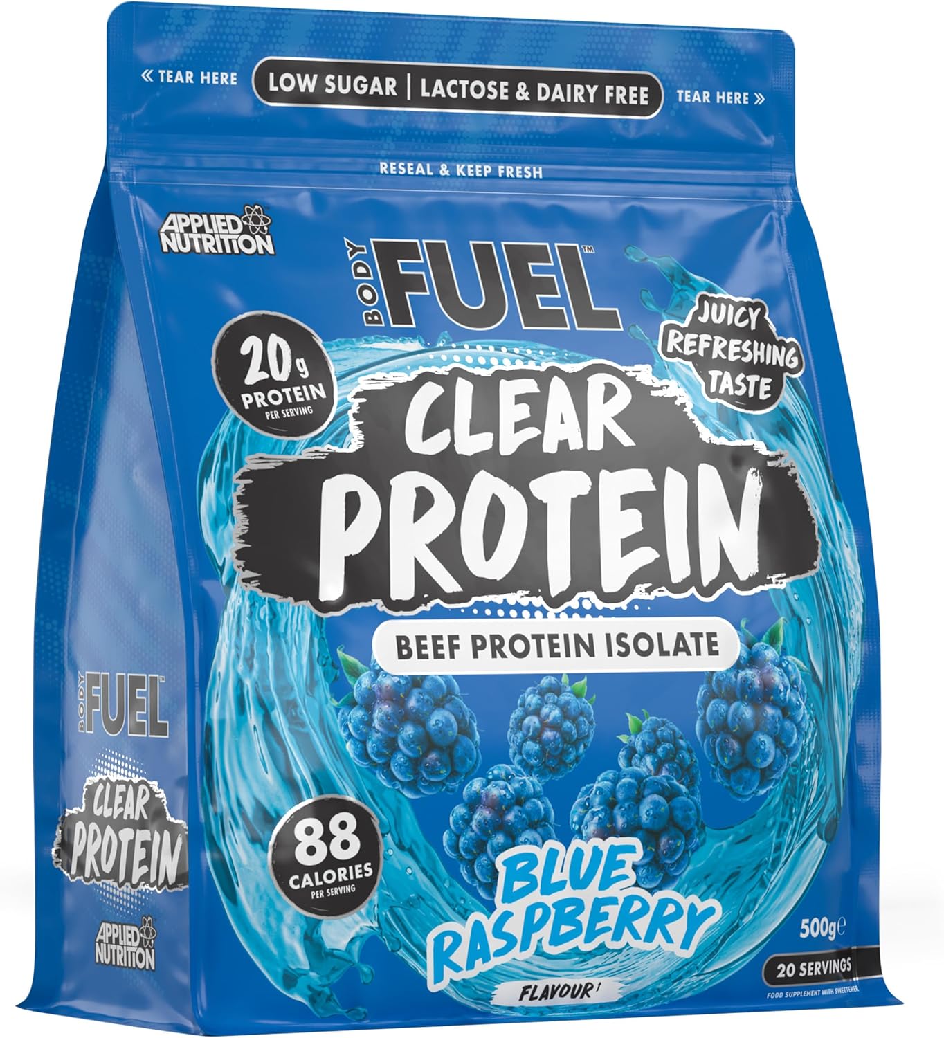 Applied Nutrition BODYFUEL Clear Beef Protein Isolate 500g (20 Servings)