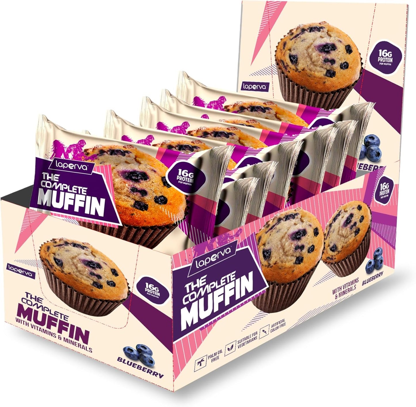 Laperva the complete Muffin , Blueberry