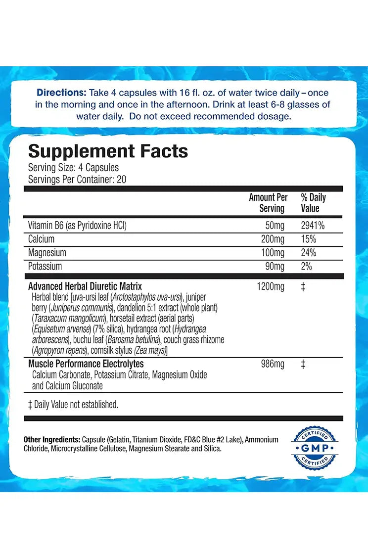 MHP Xpel Caffeine Free | 80 Capsules