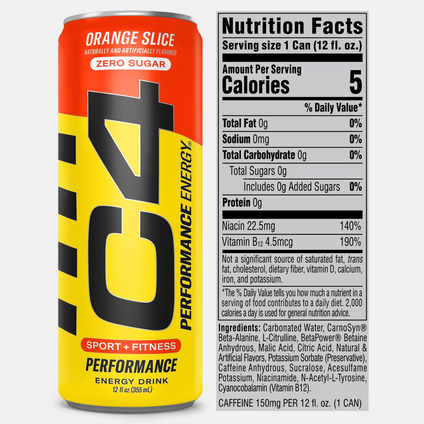 C4 Can Energy Drink (473ml)