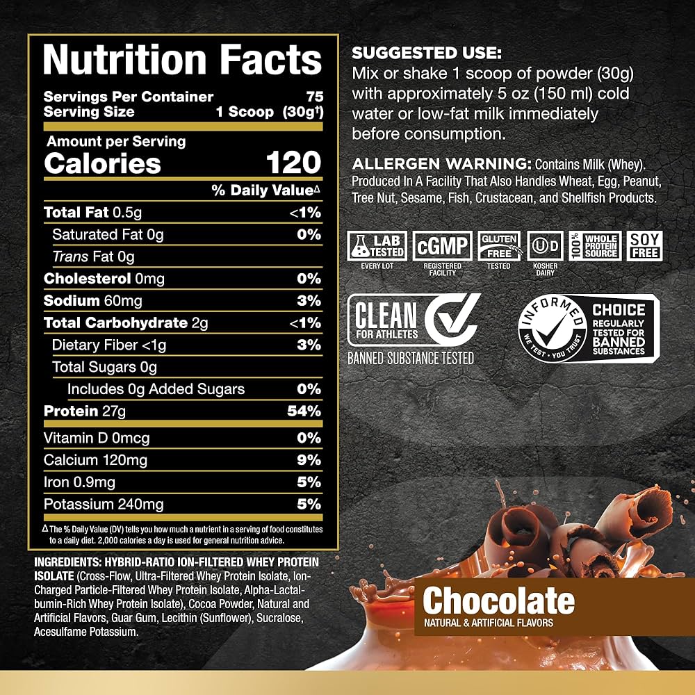 Allmax Isofelx Pure Whey Isolate 5lb (75 Servings)
