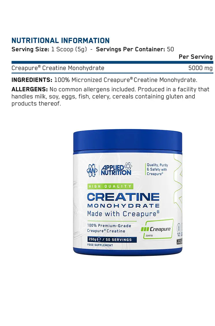 Applied Nutrition Creatine Monohydtare Crea Pure | 250g