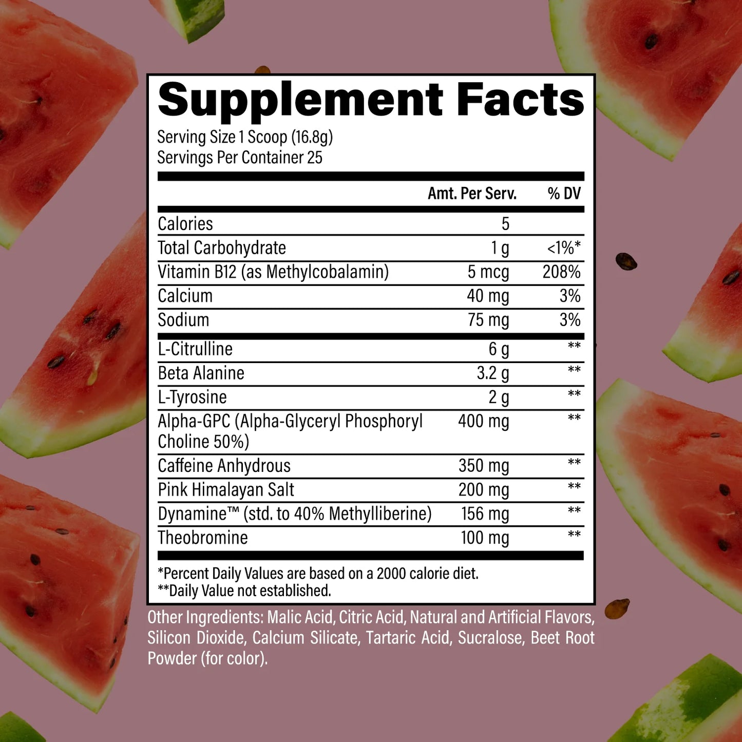 RAW BUM Essential Charged Pre-Workout