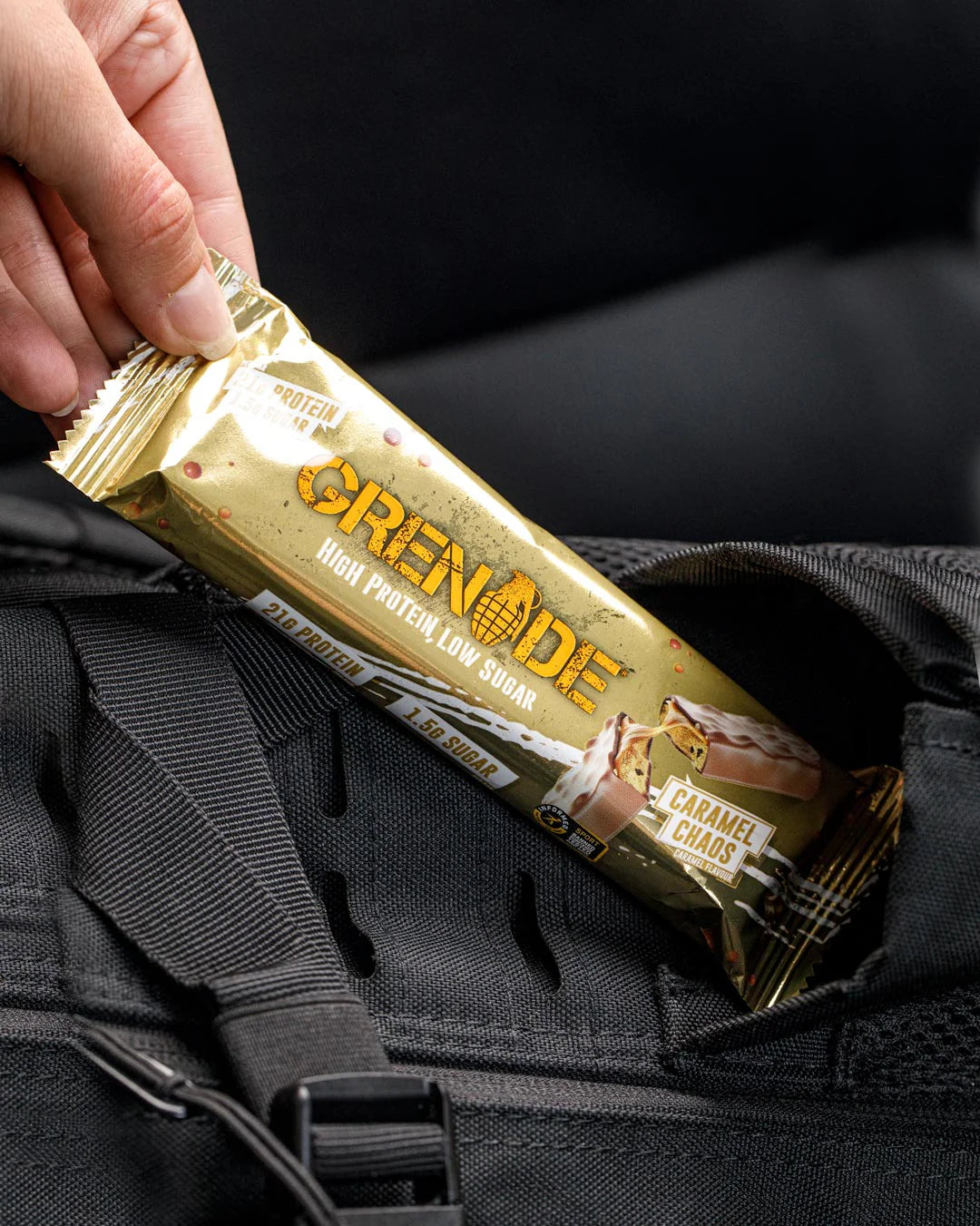 Grenade Caramel Chaos Protein Bar 60g