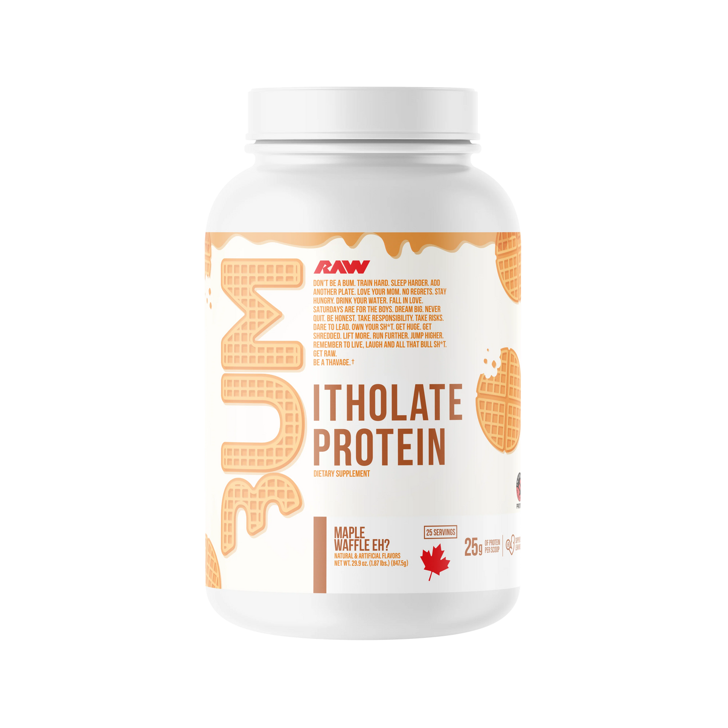 RAW CBUM Itholate Protein (25 Servings)