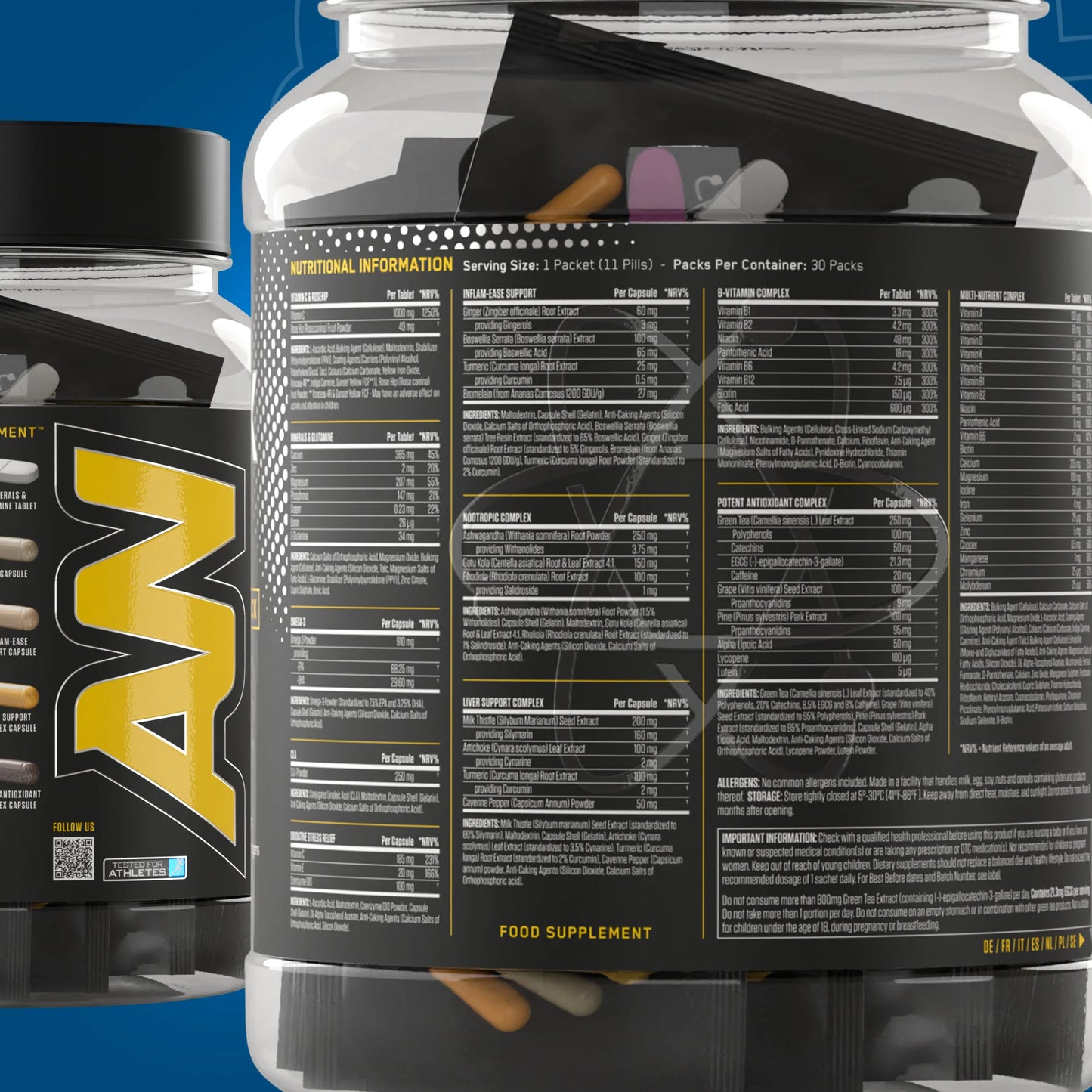Applied Nutrition Black Stak - The Ultimate Health Pack