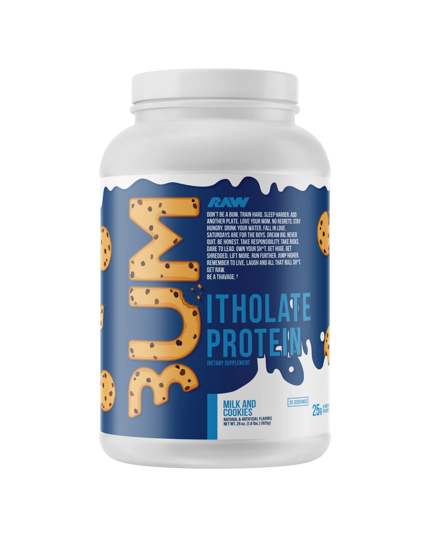 RAW CBUM Itholate Protein (25 Servings)