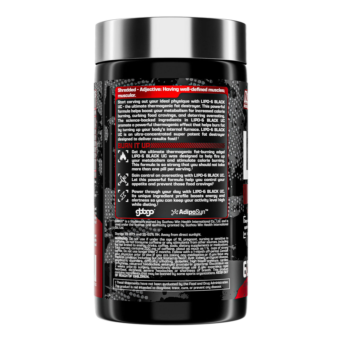 Nutrex Reserch Lipo-6 Black UC