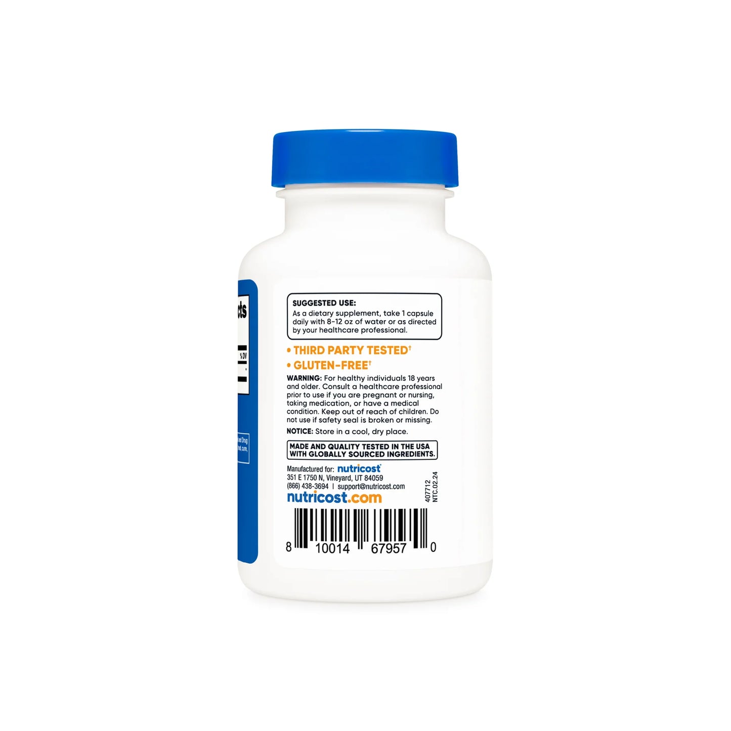 Nutricost Yohimbine HCL Capsules 5MG