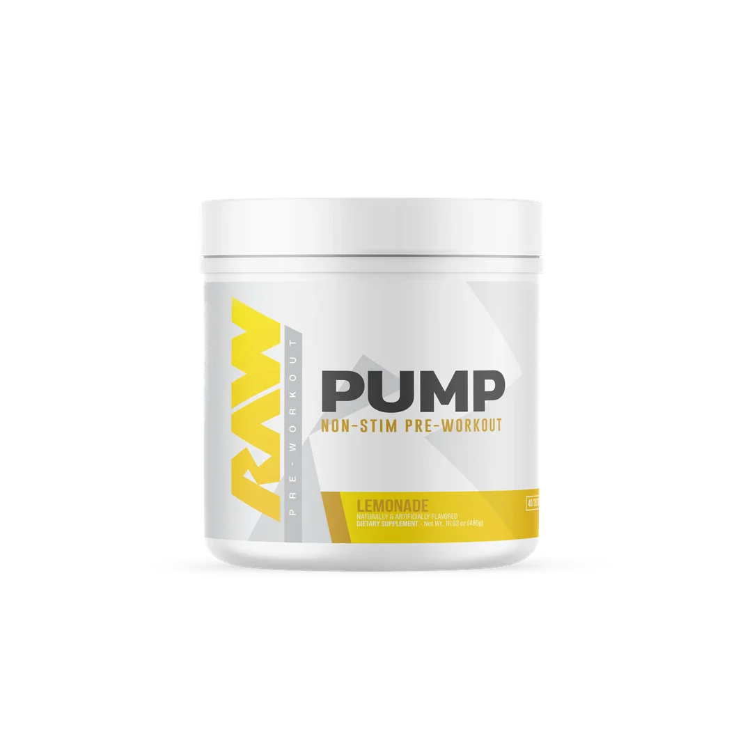 Raw Nutrition Pump Non-Stim Pre-Workout (40 Servings)