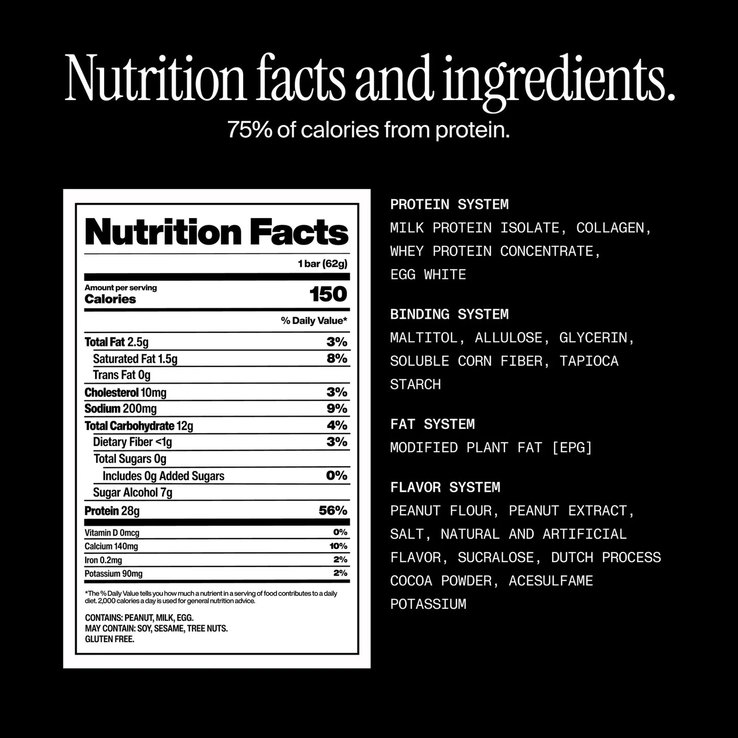 David Salted Peanut Butter Protein Bar | 62g