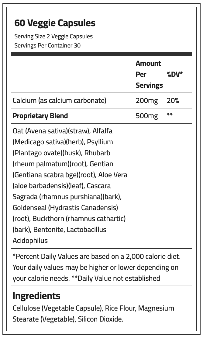 Laperva Colon Health, 60 Veggie Capsules