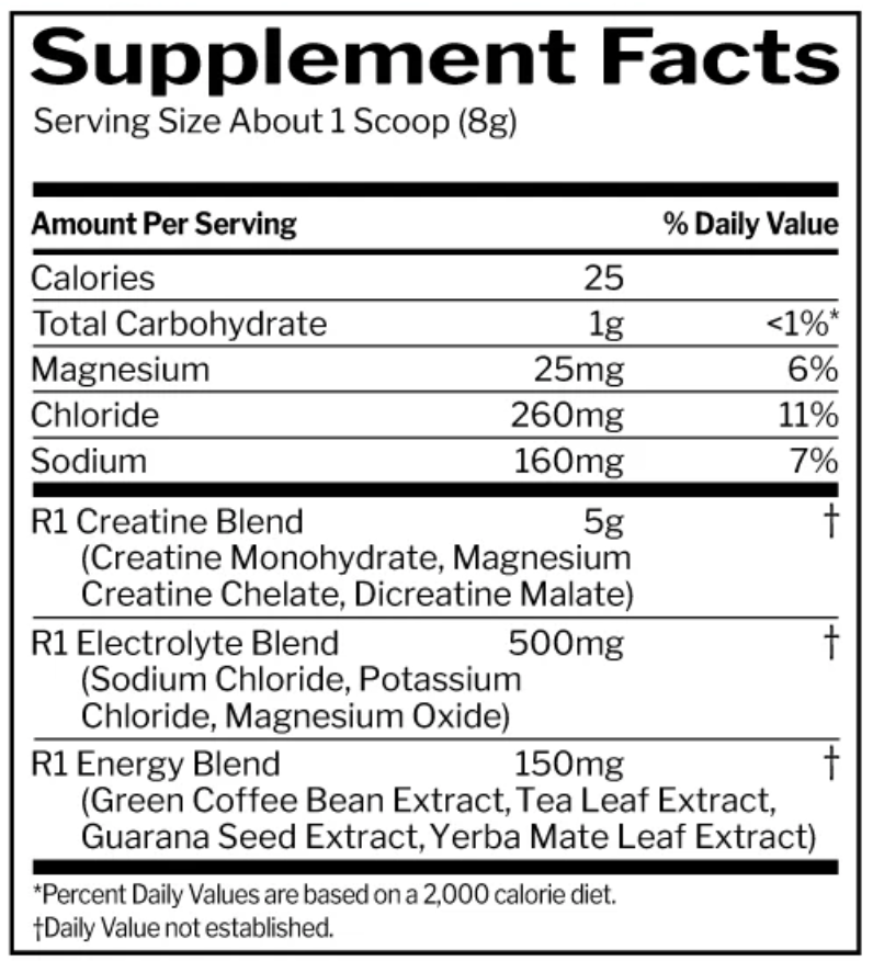 Rule One Charged Creatine - Flavored | 240g