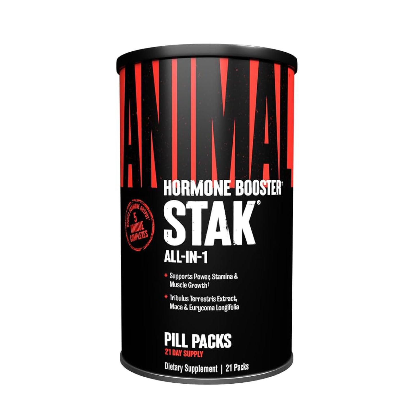 Universal Nutrition Animal Stak Pill Packs Testosterone Booster (21 Packs)