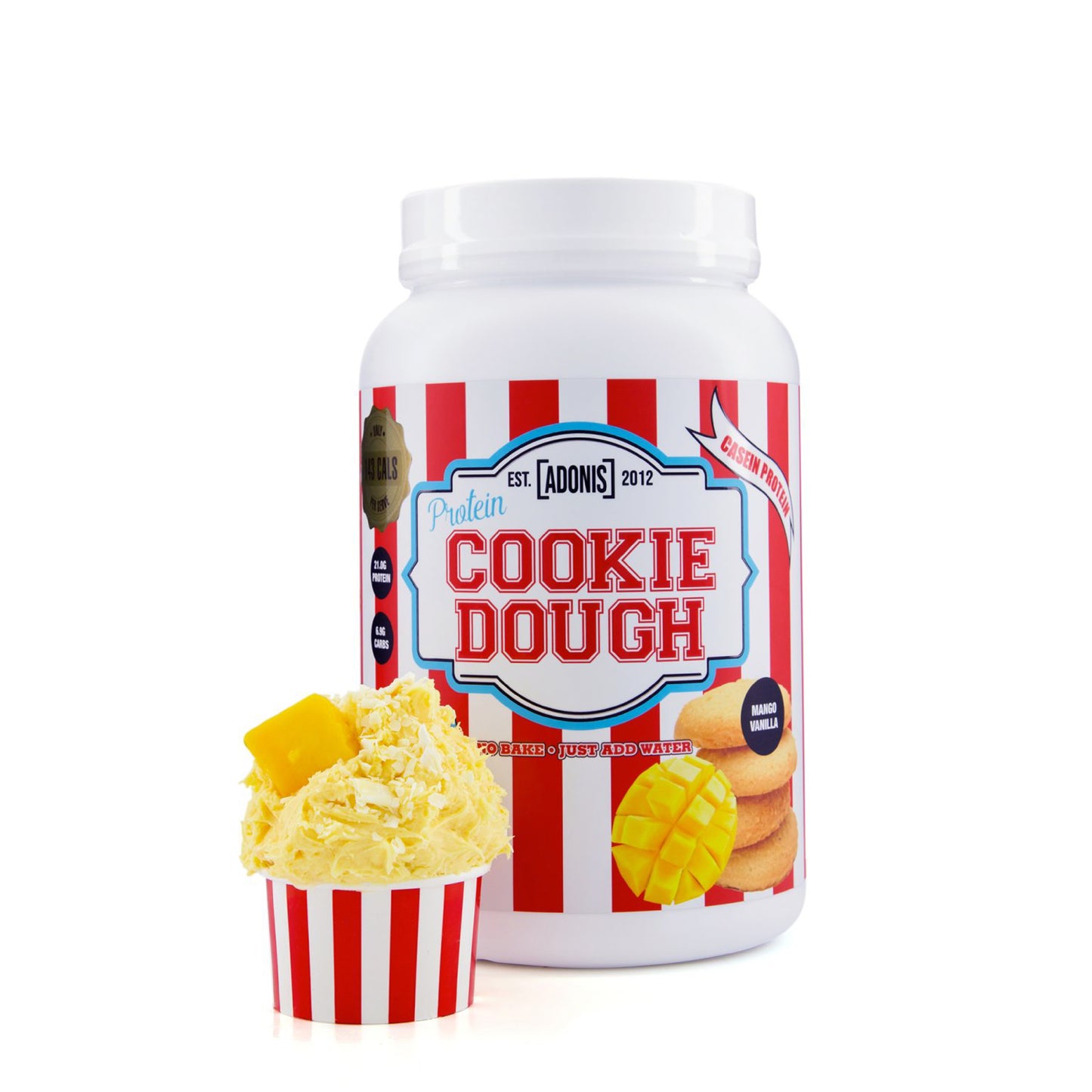 ADONIS.Gears Protein Cookie Dough 1KG (25 Servings)