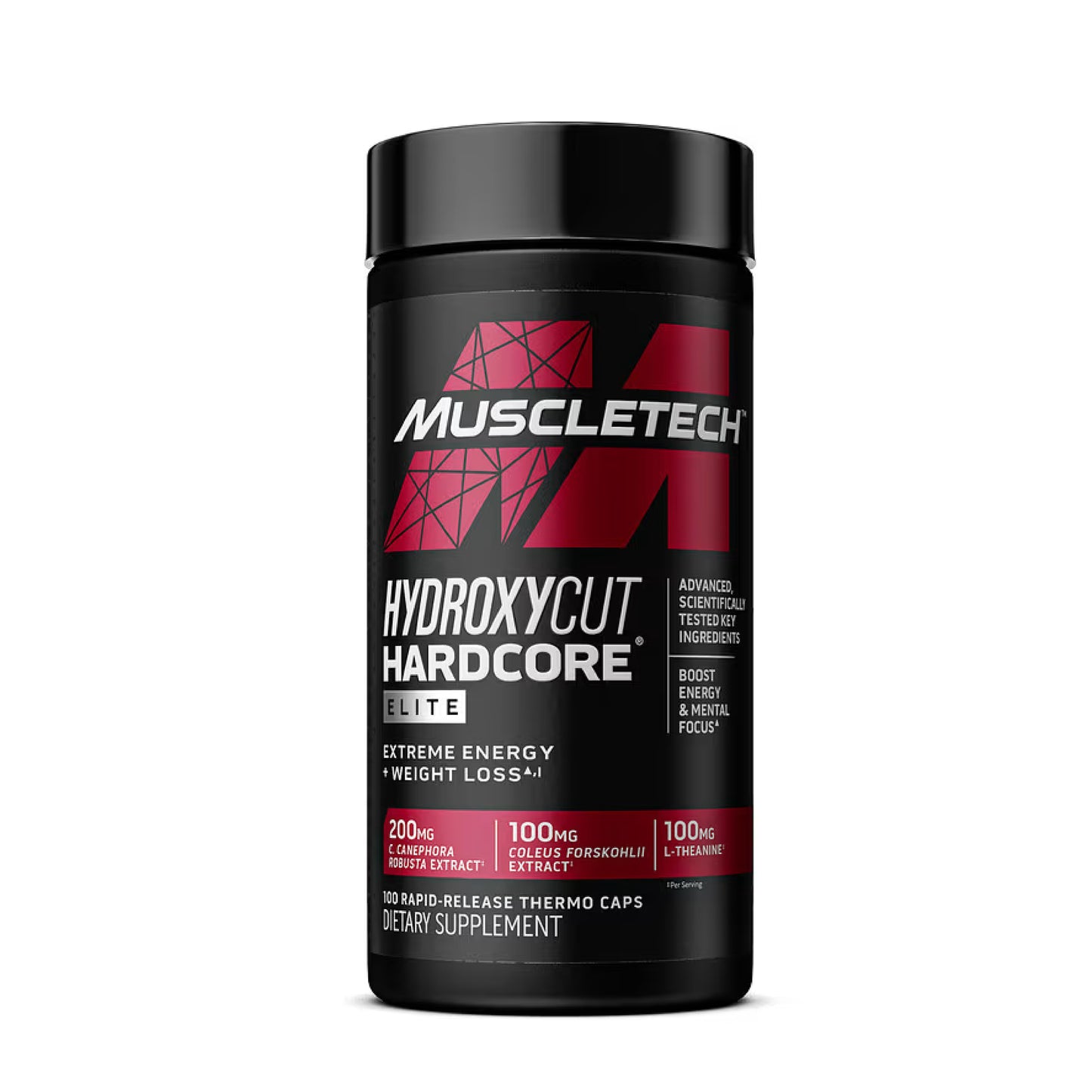 MuscleTech Hydroxycut Hardcore Elite 100 Capsules