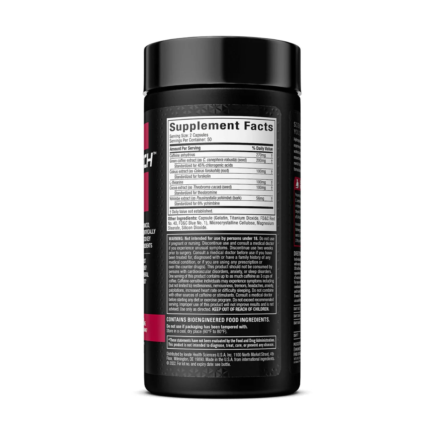MuscleTech Hydroxycut Hardcore Elite 100 Capsules