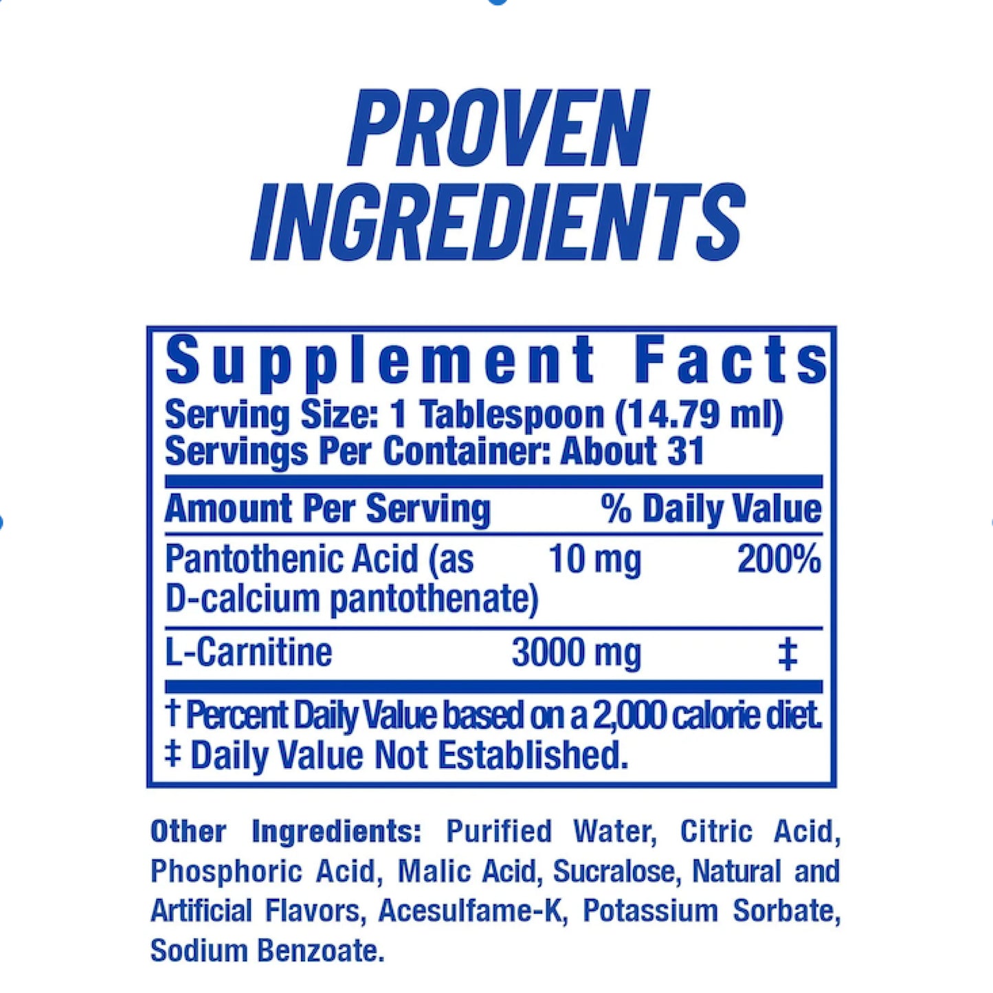 Ronniecoleman (RC) L-Carnitine XS 3000mgc