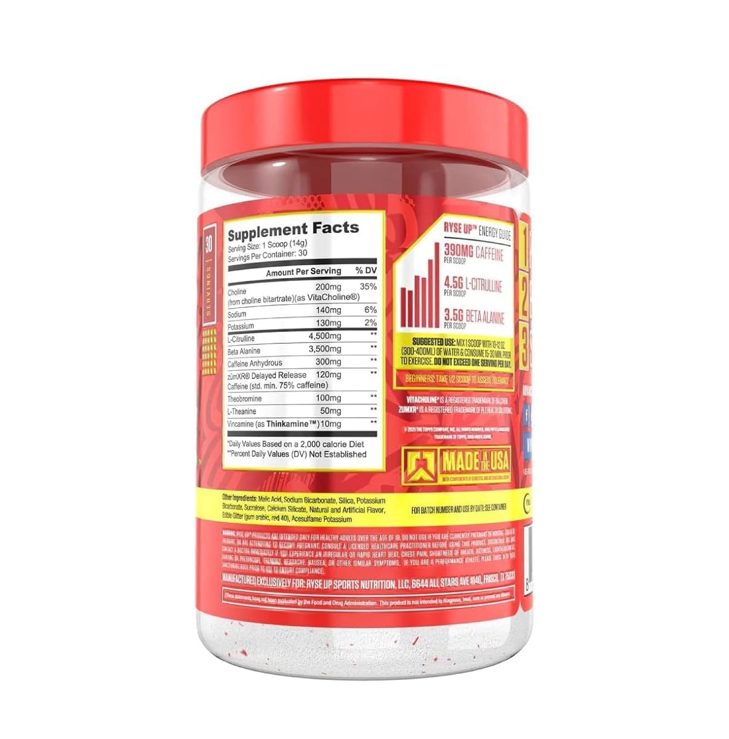 RYSE Loaded Pre 420g (30 Servings)