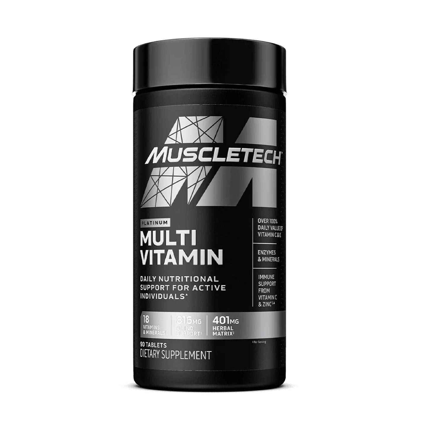 Muscletech Platinum Multivitamins 90 tablets