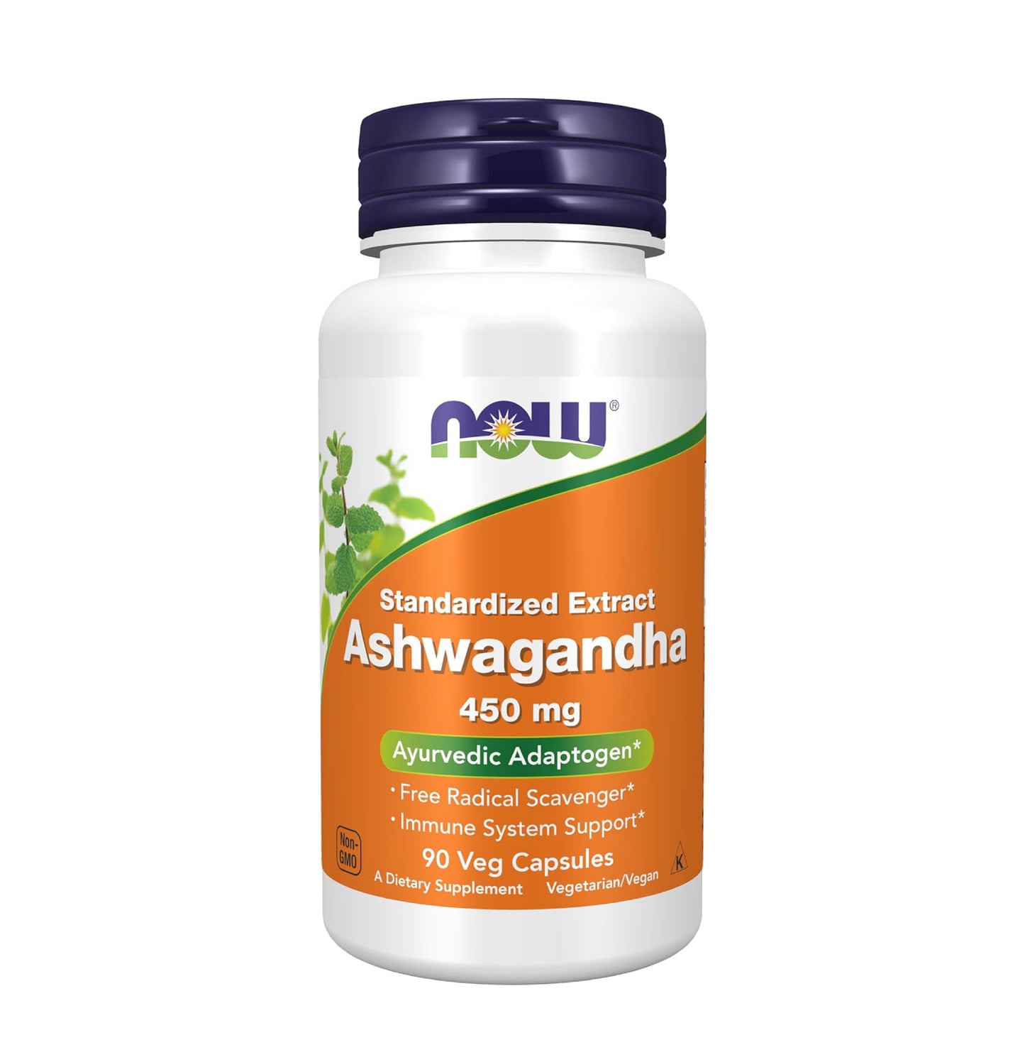 Now Foods Ashwagandha 450mg 90 Capsules