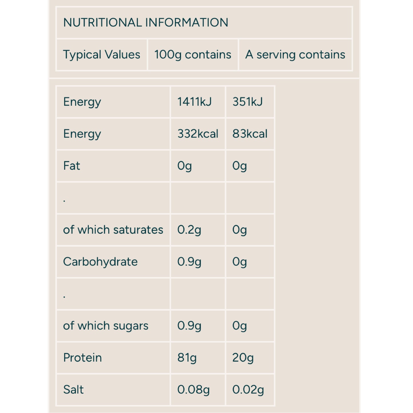 MyProtein Clear Whey Protein Powder 500G (20 Servings)