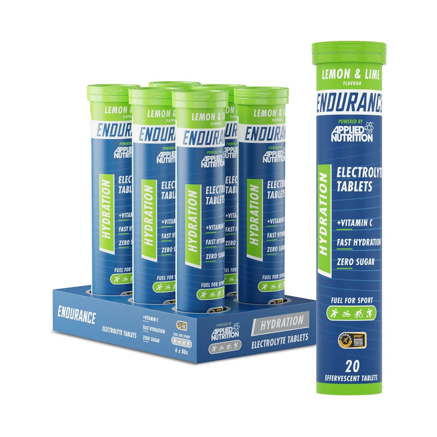 Applied Nutrition Endurance Hydration Electrolytes Tablets - 20 Tablets
