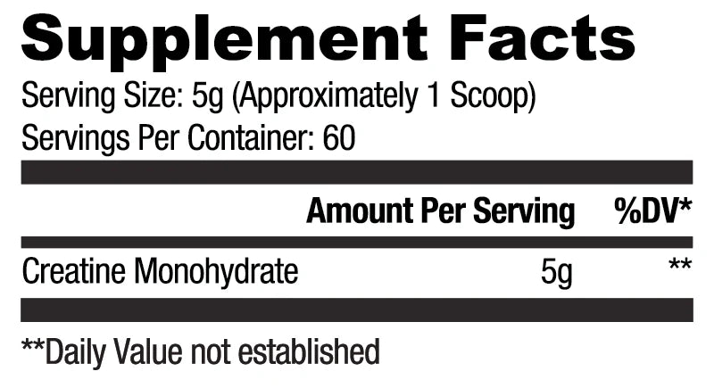 RYSE Creatine Monohydrate 300g