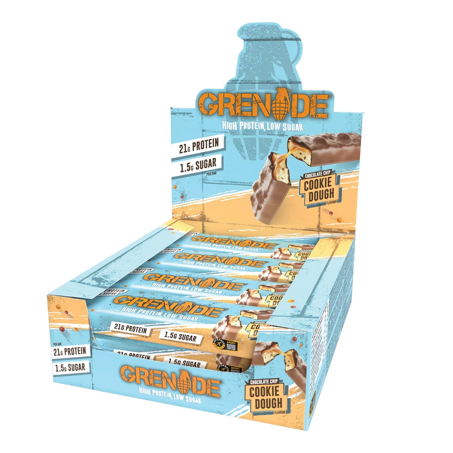 Grenade Cookie Dough Protein Bar - 60g