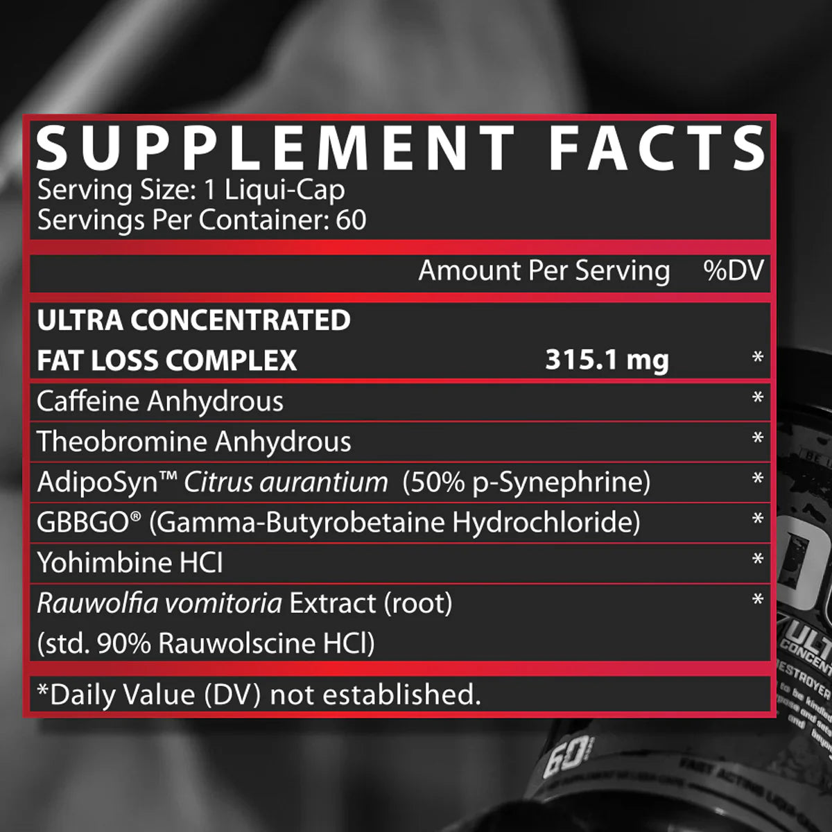 Nutrex Reserch Lipo-6 Black UC