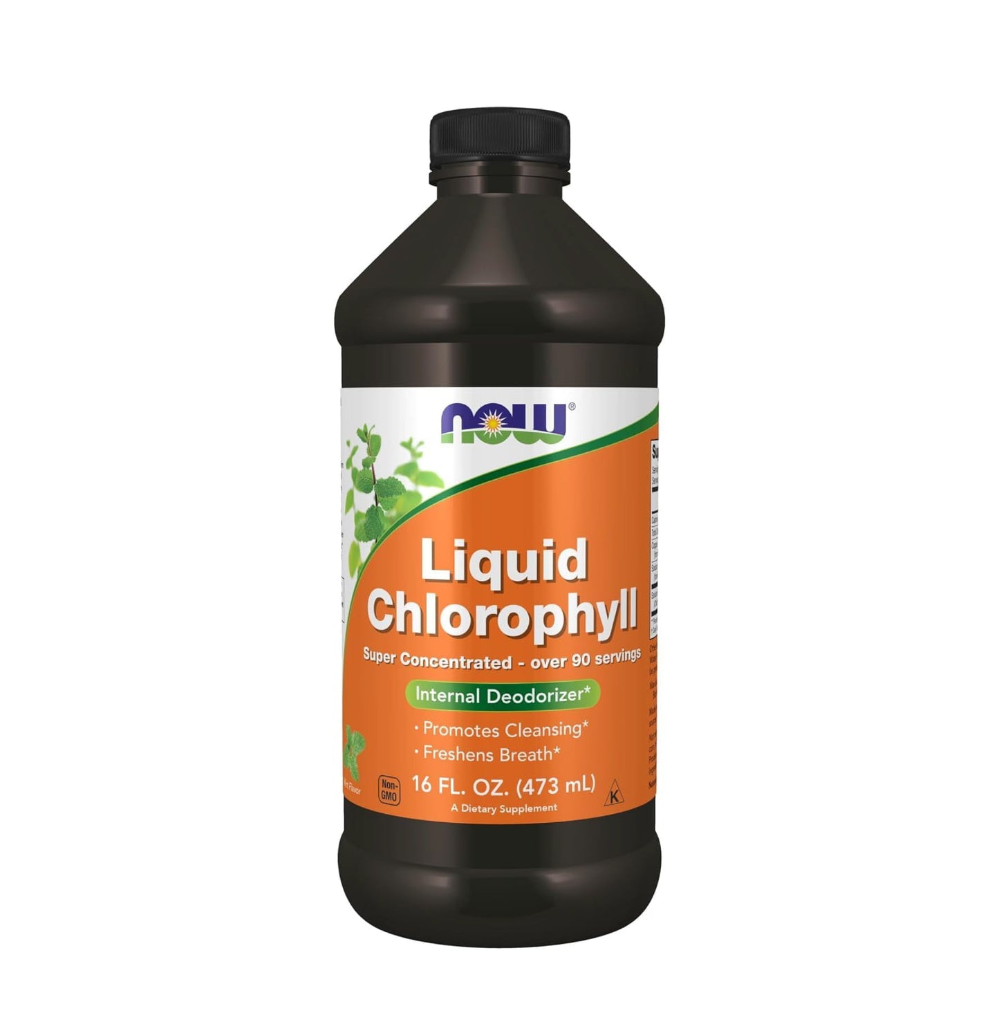 Now Foods Liquid Chlorophyll Mint Flavor