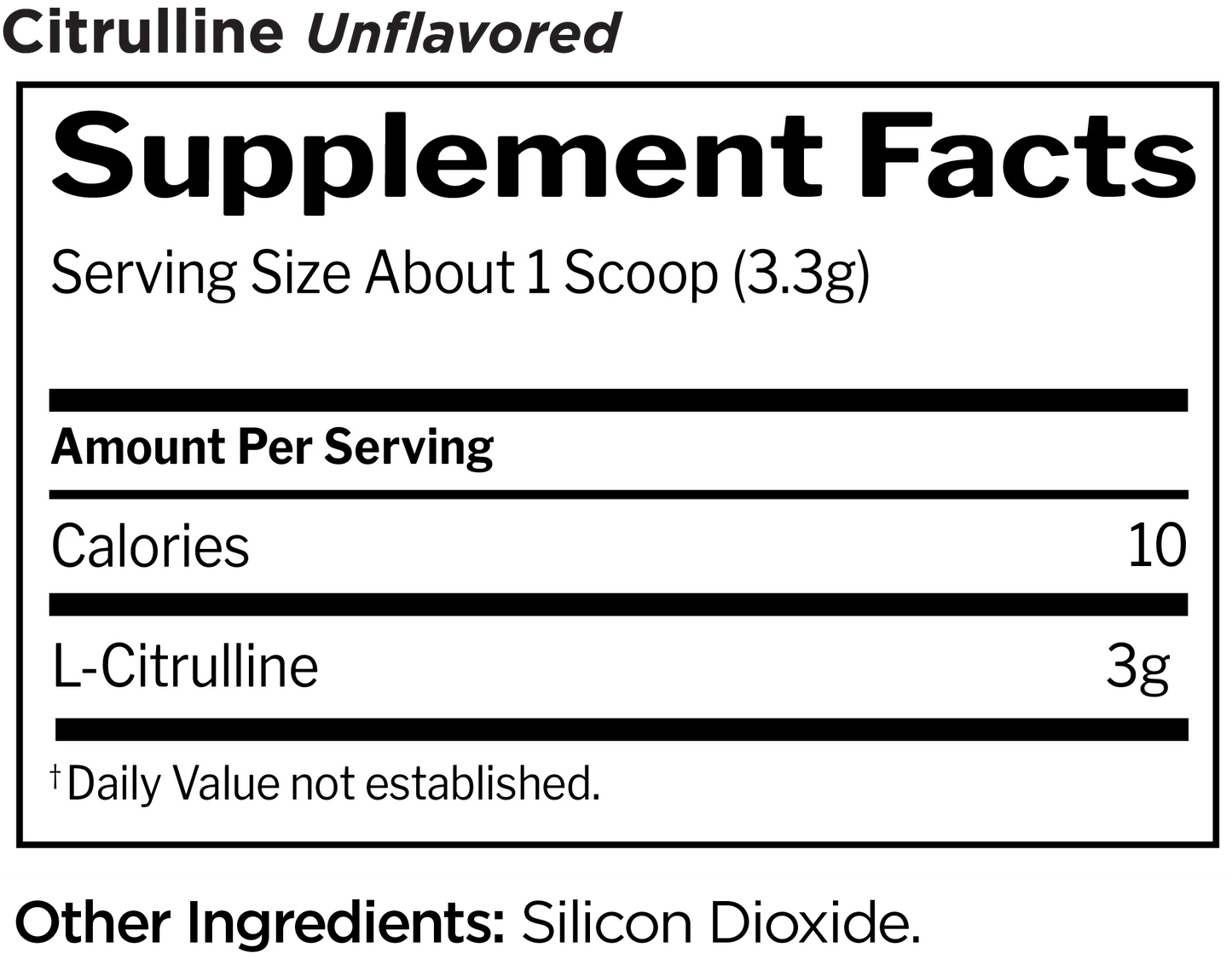 Rule1 L-Citrulline 200g (60 Servings)