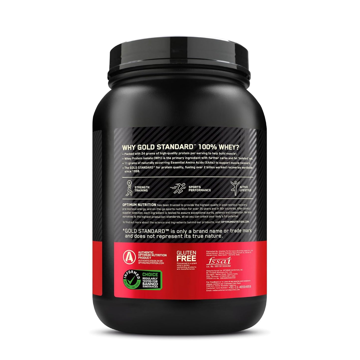 Optimum Nutrition Gold Standard 100% Whey 1KG (29 Servings)
