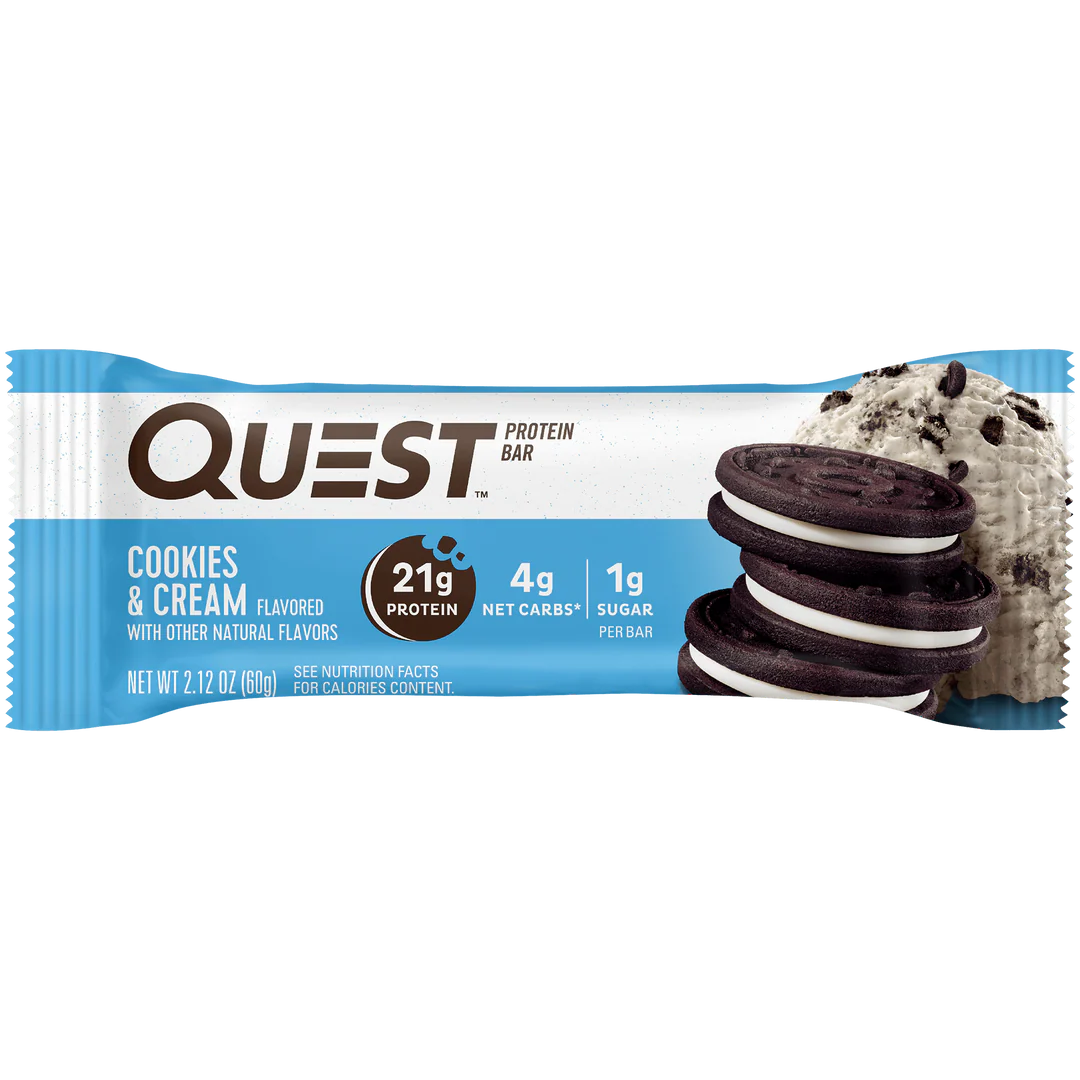 QUEST Cookies & Cream Protein Bar (60g)