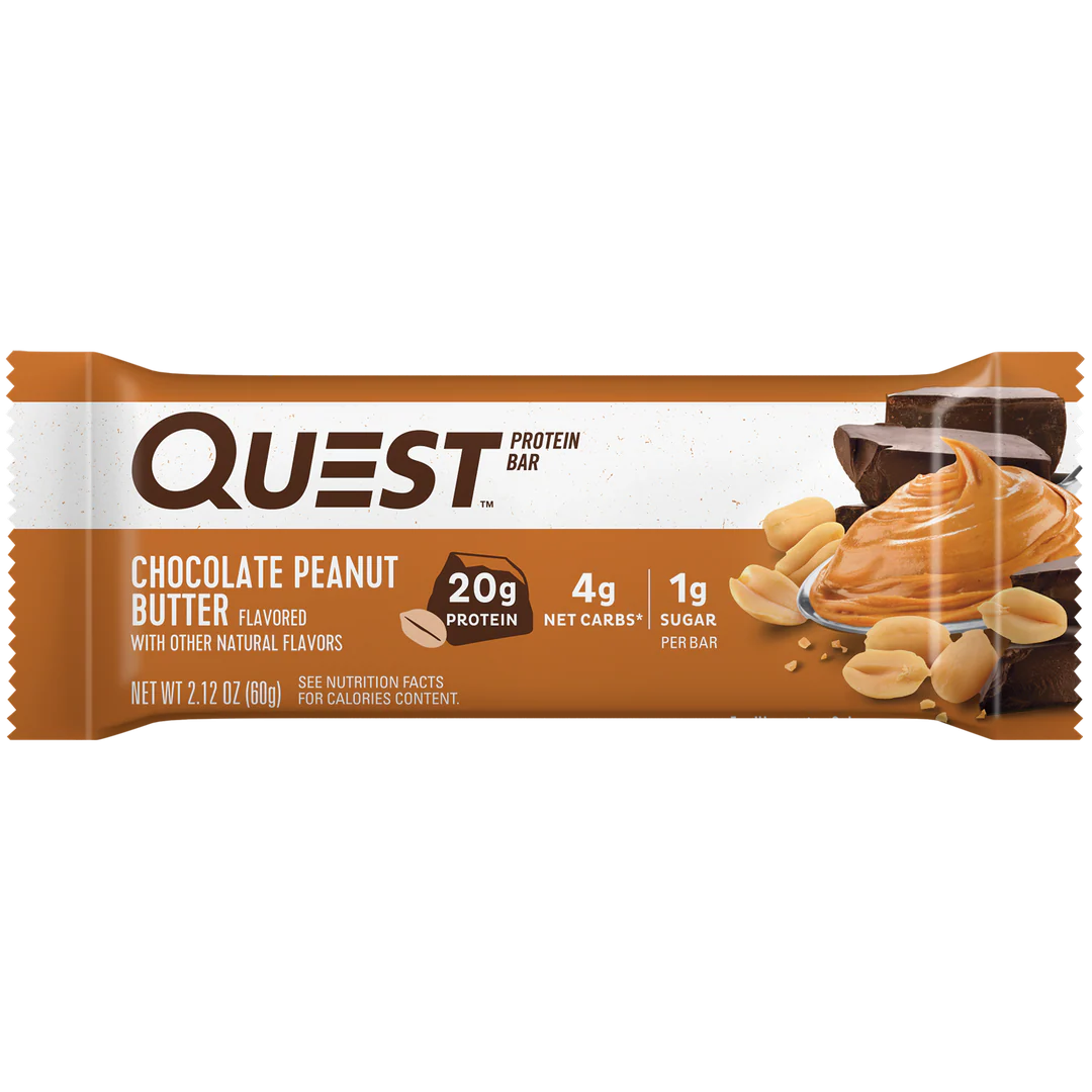 QUEST Chocolate Peanut Butter Protein Bar (60g)