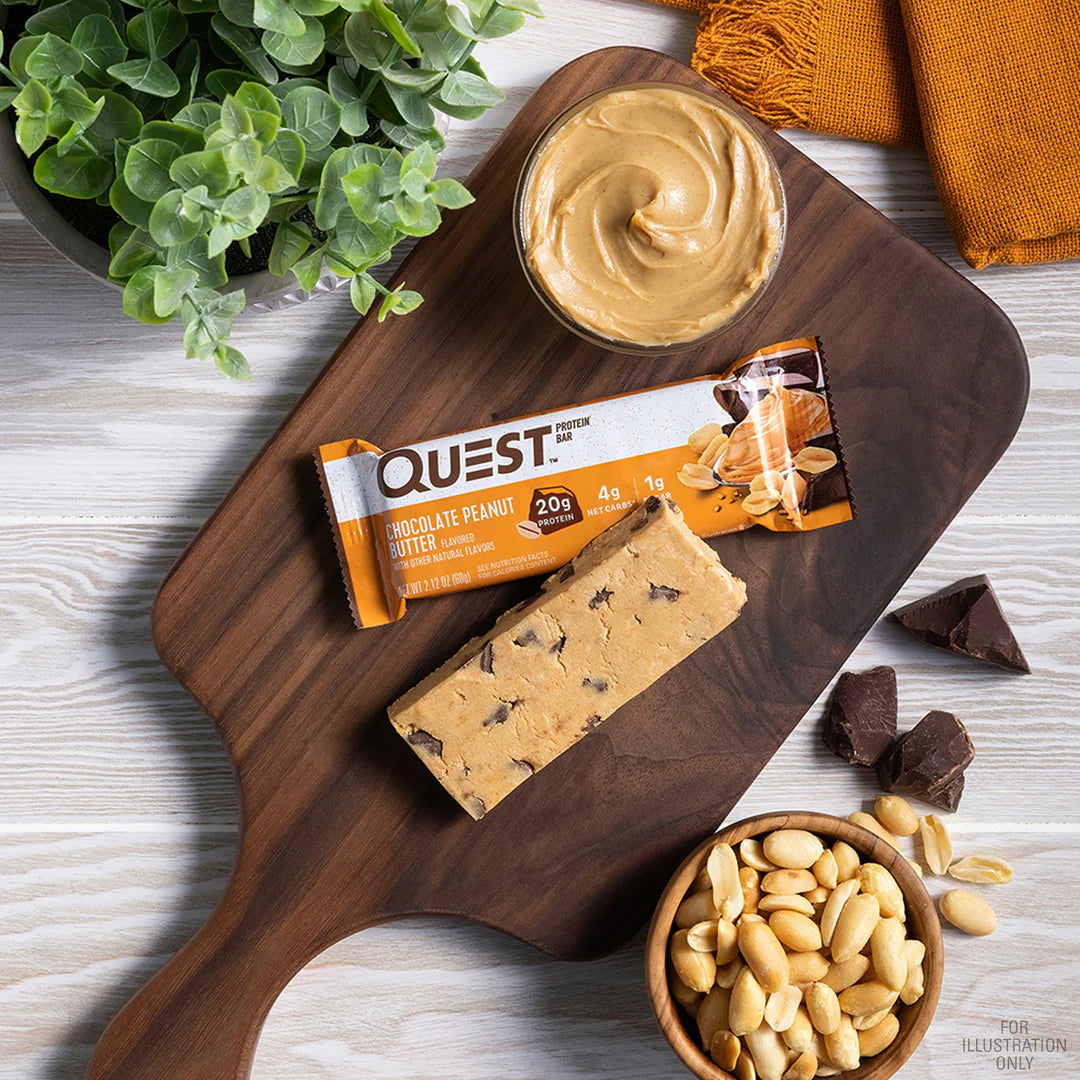 QUEST Chocolate Peanut Butter Protein Bar (60g)