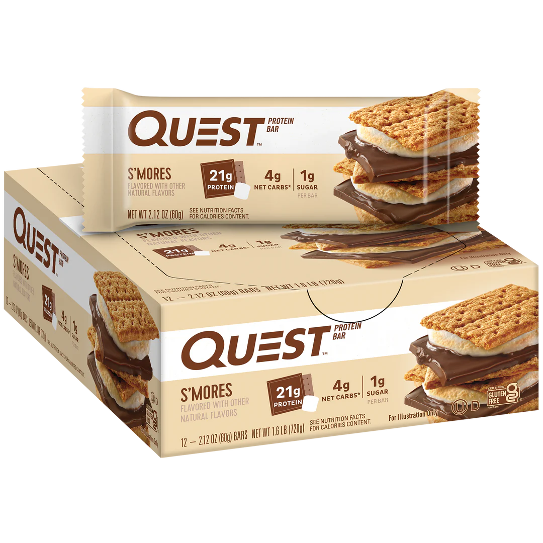 QUEST S'MORES PROTEIN BAR (60g)
