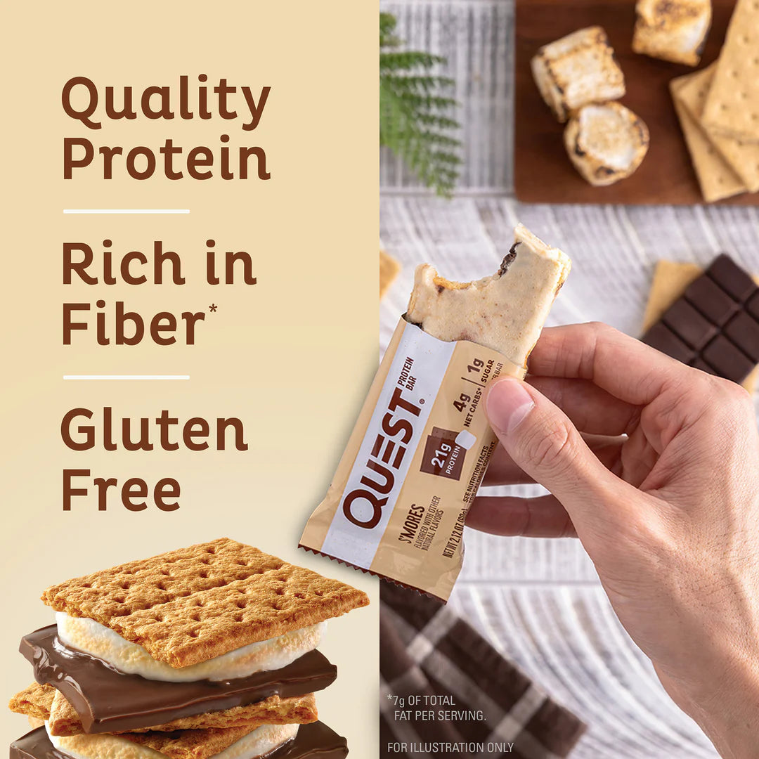 QUEST S'MORES PROTEIN BAR (60g)