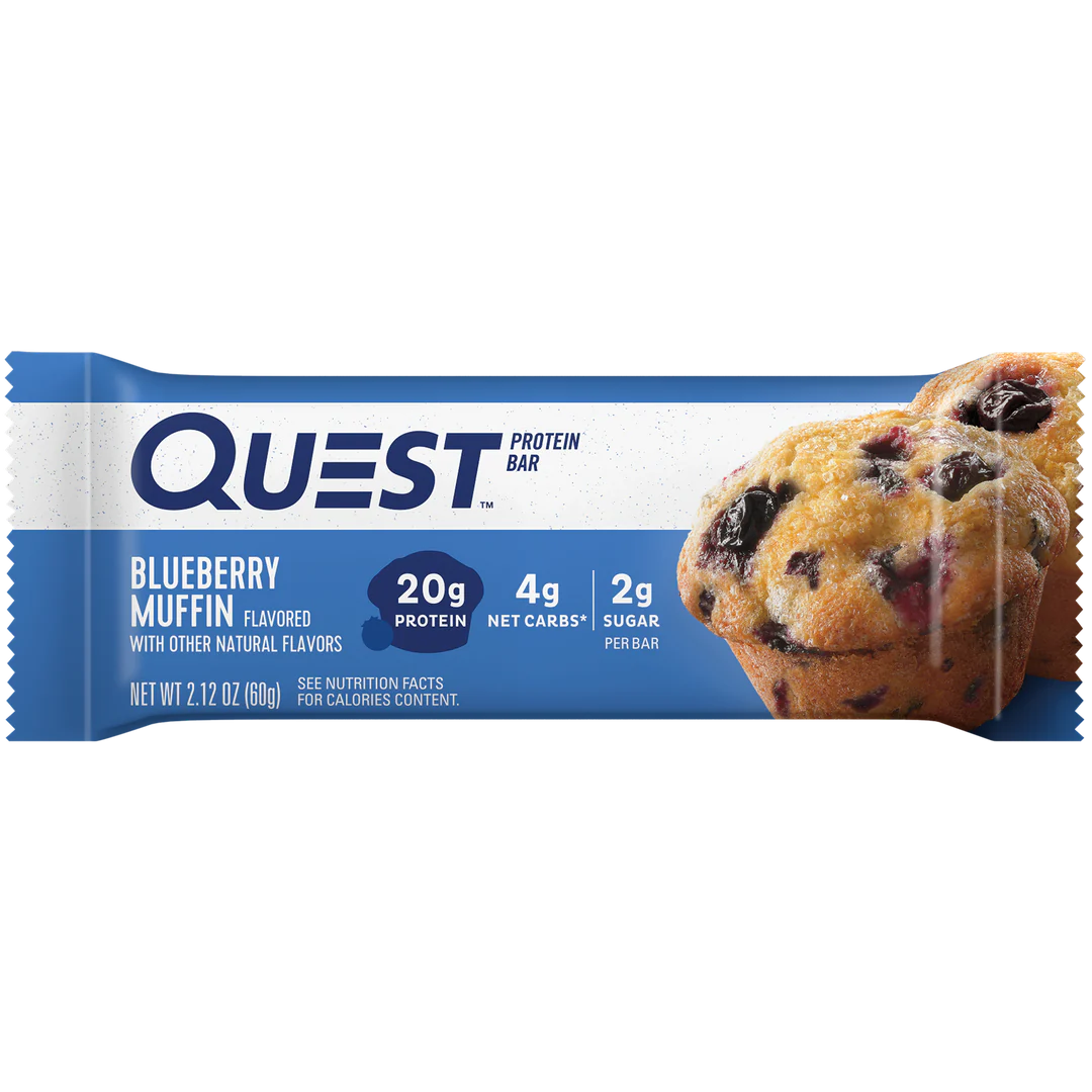 QUEST BLUEBERRY MUFFIN PROTEIN BAR 60g