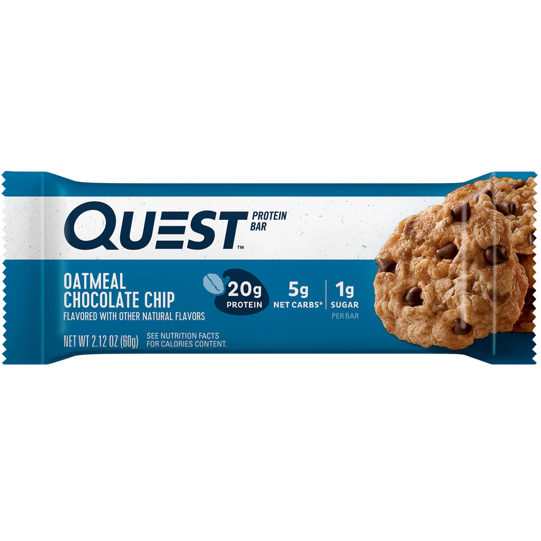 QUEST Oatmeal Chocolate Chip Protein Bar (60g)